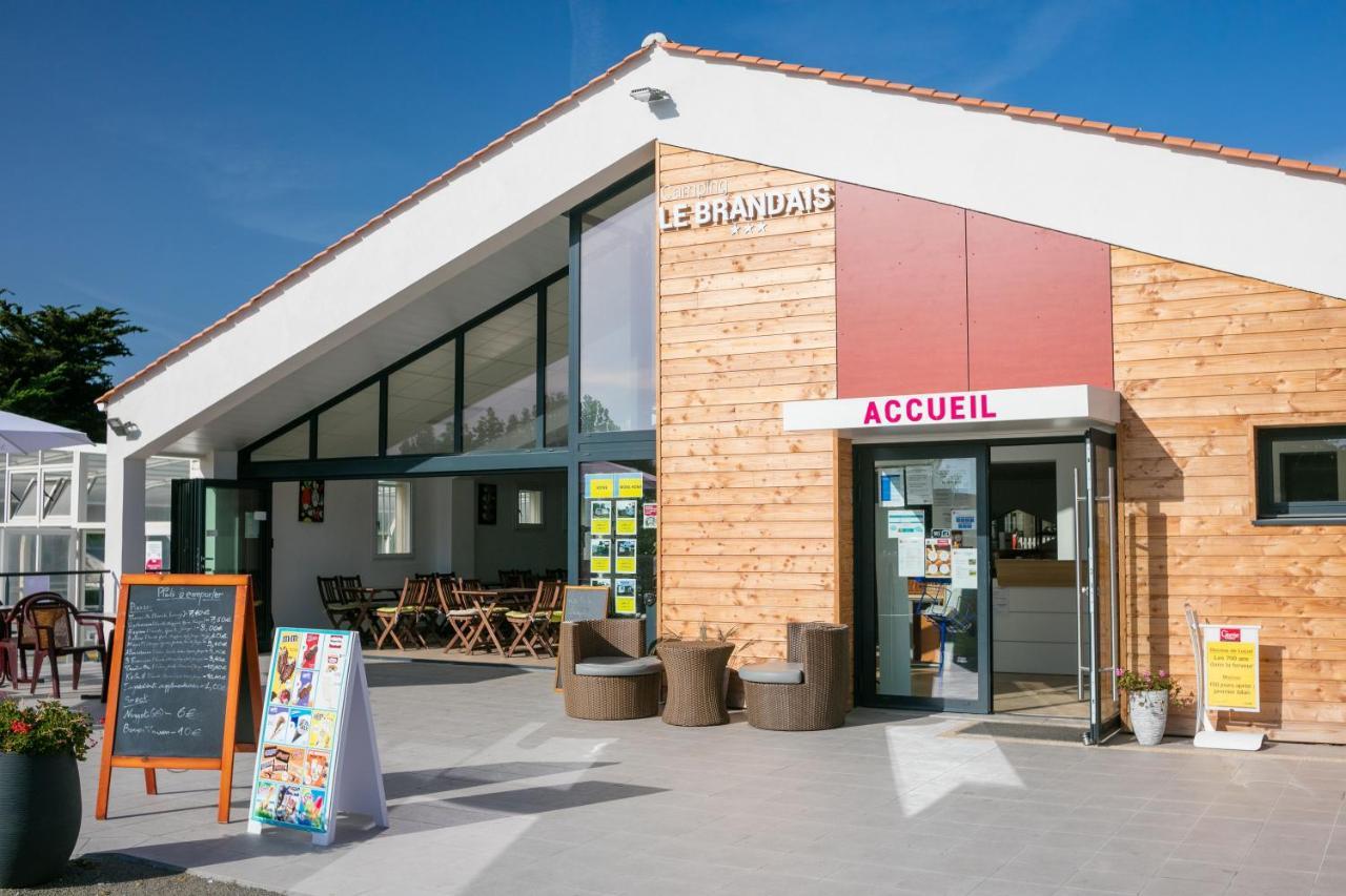 Hôtel Camping Le Brandais à Brem-sur-Mer Extérieur photo